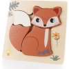 ZOPA Dřevěné puzzle malé (Varianta Leopard)