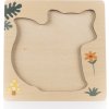 ZOPA Dřevěné puzzle malé (Varianta Leopard)