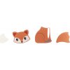 ZOPA Dřevěné puzzle malé (Varianta Leopard)