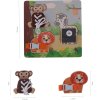 ZOPA Dřevěné montessori puzzle, , Hnědá (Varianta Wood)