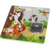 ZOPA Dřevěné montessori puzzle, , Hnědá (Varianta Wood)