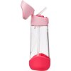 Lahev na pití s brčkem 600 ml - flamingo fizz
