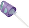 Lahev na pití s brčkem 450 ml - lilac pop