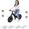 ZOPA Odrážedlo Racer (Varianta Black)