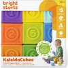 BRIGHT STARTS BRIGHT STARTS Hračka kostky set 9 ks KaleidoCubes, 3m+