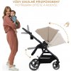 KINDERKRAFT SELECT Kočárek kombinovaný Yoxi 2v1 Sand Beige