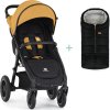 PETITEMARS PETITE&MARS Kočárek sportovní Street2 Air Black Dense Honey + PETITE&MARS fusak Jibot ZDARMA