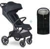EASYWALKER EASYWALKER Kočárek sportovní Jackey2 XL Midnight Black + PETITE&MARS fusak Jibot ZDARMA