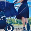 VALCO BABY VALCO BABY Kočárek sportovní Snap 4 Sport Flat Matte LTD Edition Deep Blue + PETITE&MARS fusak Jibo