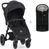 PETITEMARS PETITE&MARS Kočárek sportovní Street2 Air Black Perfect Black + PETITE&MARS fusak Jibot ZDARMA