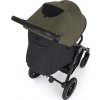 PETITEMARS PETITE&MARS Kočárek sportovní Street2 Air Black Mature Olive + PETITE&MARS fusak Jibot ZDARMA