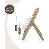 ZOPA Dřevěná jídelní židlička Clipp & Clapp (Varianta Nature)