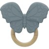 label label kousatko silikon butterfly blue