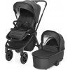 ZOPA Set Move Cross 3 + hluboká korba Move XL 3 + adaptéry (Varianta Metal Grey)
