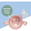 Hrneček s pítkem 4m+ - světle modrý 240 ml