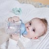 Hrneček s pítkem 4m+ - světle modrý 240 ml