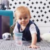 Hrneček pro batolata 12m+ - světle modrý 240 ml