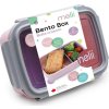 Bento Box krabička na svačinu 880 ml - růžová