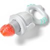 BABYONO BABYONO Dudlík silikonový na krmení Dino grey 6m+
