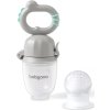 BABYONO BABYONO Dudlík silikonový na krmení Dino grey 6m+