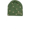 enie baby Dětská čepice 1-3m BEARS GREEN