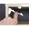 ZOPA Zámek skříněk 2ks (Varianta white)