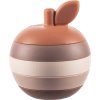 ZOPA Silikonová skládací hračka Apple (Varianta Multicolor)