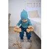 Little Angel Čepice smyk natahovací Outlast ® - tm.tyrkys (Velikost 1 | 36-38 cm)