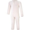 Little Angel overal smyk DR lemy Outlast® - latte/pruh bílá káva (Velikost 86)