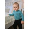 Little Angel body smyk TISK Outlast® - tm.tyrkys zvířátka/tm.tyrkys (Velikost 62)