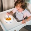 BABYONO BABYONO Miska s přísavkou a lžičkou modrá 230 ml 6m+