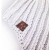 Little Angel Čepice pletená na uši Outlast ® - sv.kouřová (Velikost 1 | 36-38 cm)