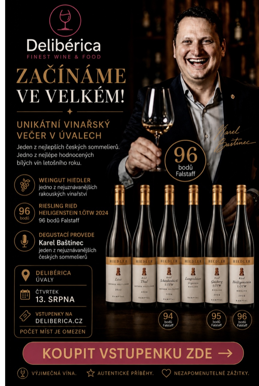 Degustace Hiedler 13.8.2026