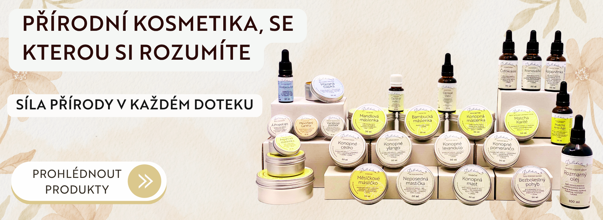 Přírodní kosmetika Delibutus