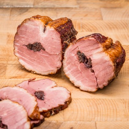 uzená kachní prsa s brusinkami min