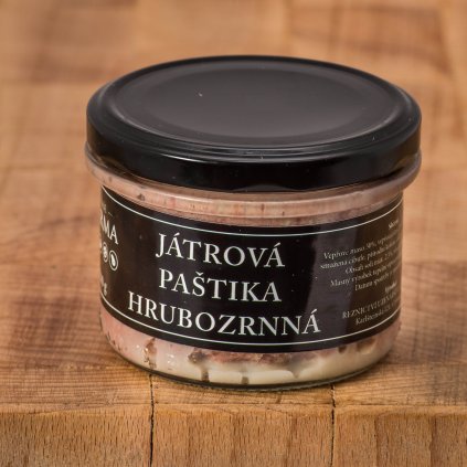 Hrubozrnná játrová paštika