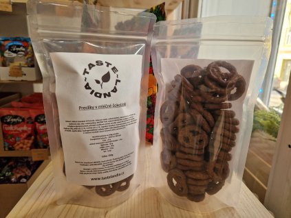 Preclíky v mléčné čokoládě 150g