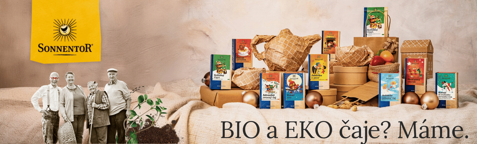 Sonnentor čaje