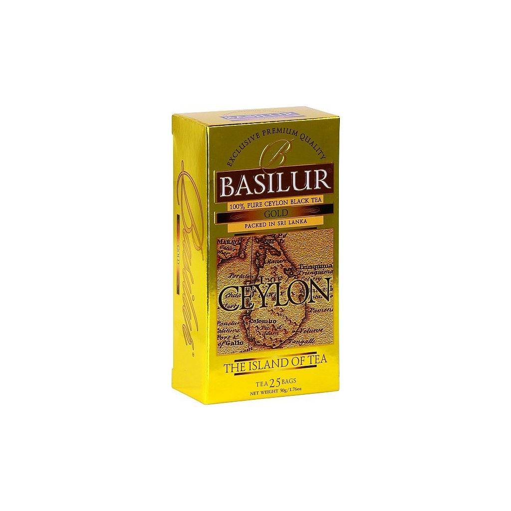 BASILUR Island of Tea Gold nepřebal 25x2g