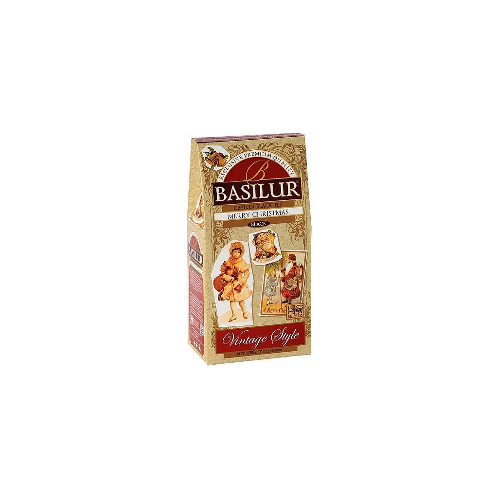 BASILUR Vintage Merry Christmas papír 85g