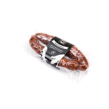PRAVÁ KLOBÁSA Maďarka - jemná 160 g (Země původu Česko, Maso Hovězí)