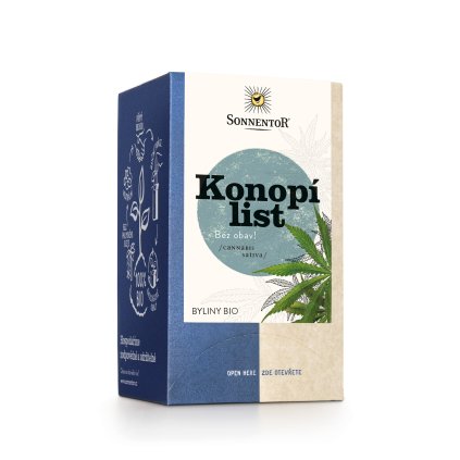 Sonnentor Konopí list bio 27g porc. dvoukomorový