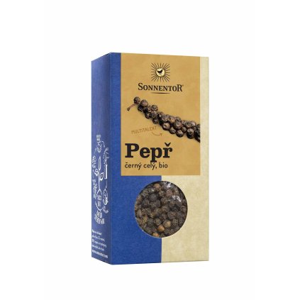 Sonnentor Pepř černý bio, celý 55g