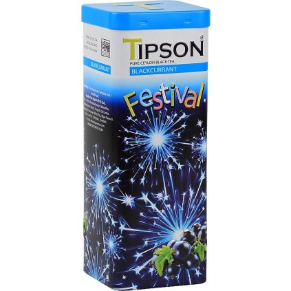 TIPSON Festival Blackcurrant 75g plech