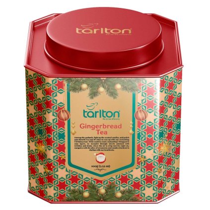 TARLTON Christmas Gingerbread Tea plech 100g