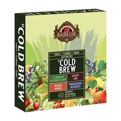 BASILUR Cold Brew Assorted přebal 40x2g