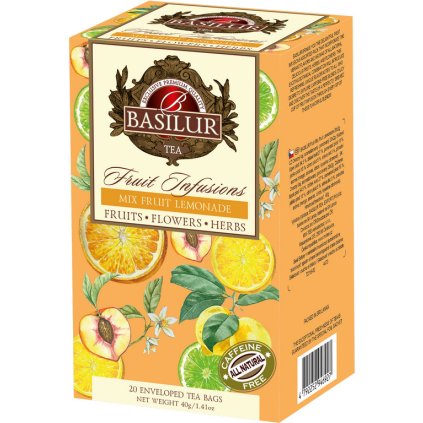 BASILUR Fruit Mix Fruit Lemonade přebal 20x2g
