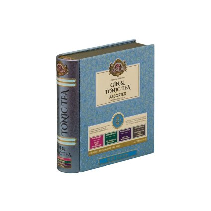 BASILUR Gin & Tonic Tea Blue Book Assorted plech 32x1,5g