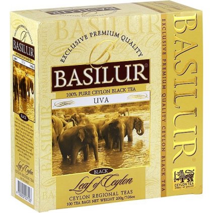 BASILUR Leaf of Ceylon Uva nepřebal 100x2g