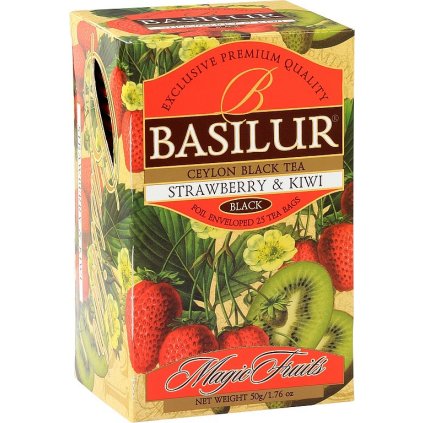 BASILUR Magic Strawberry & Kiwi přebal 25x2g